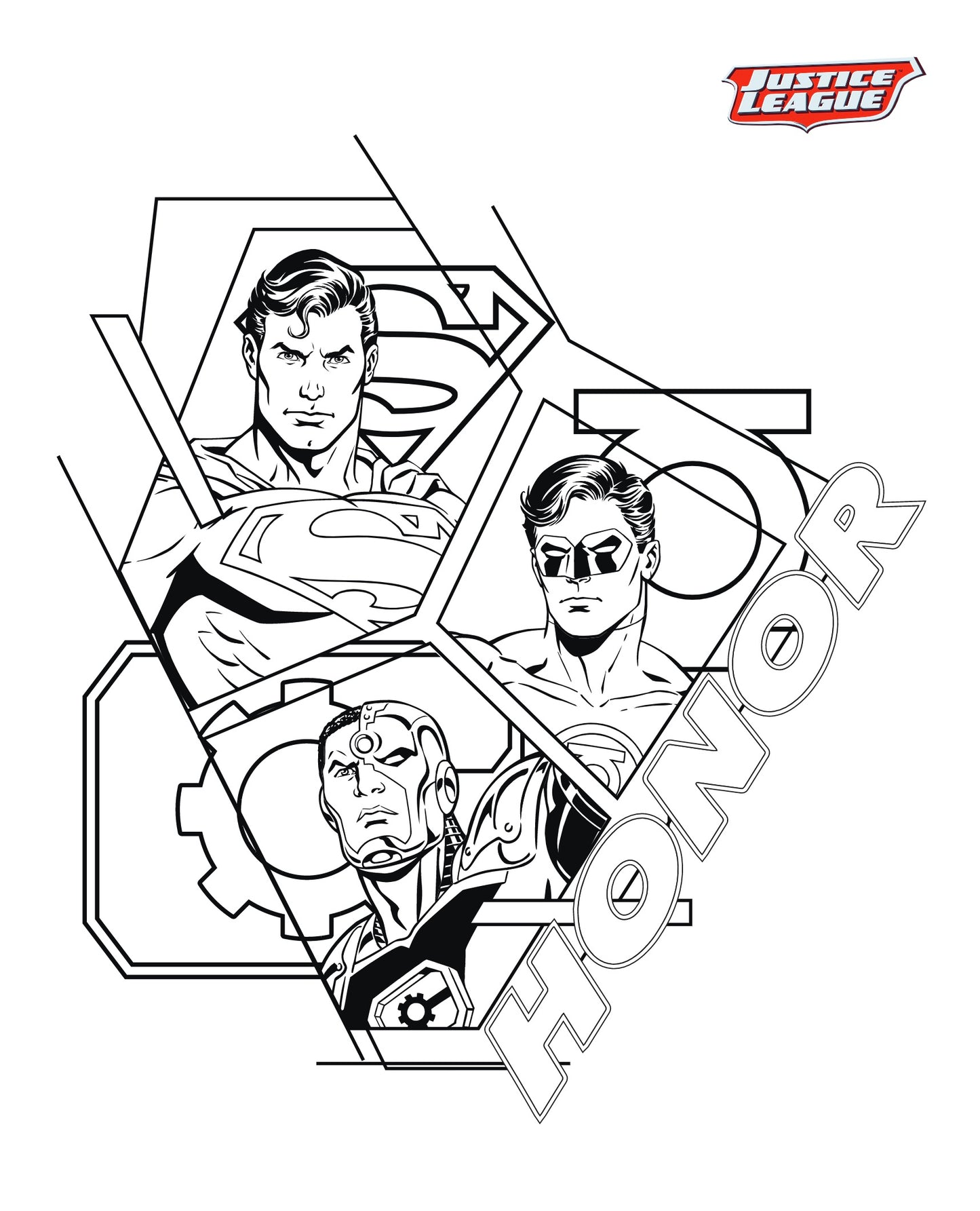 DC Boys Coloring