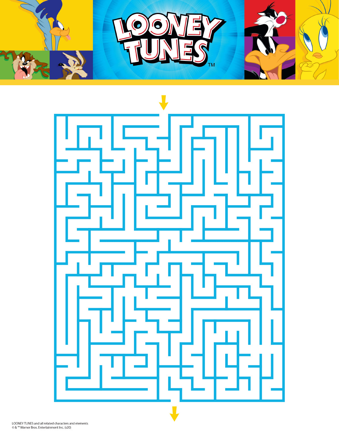 Looney Tunes Maze